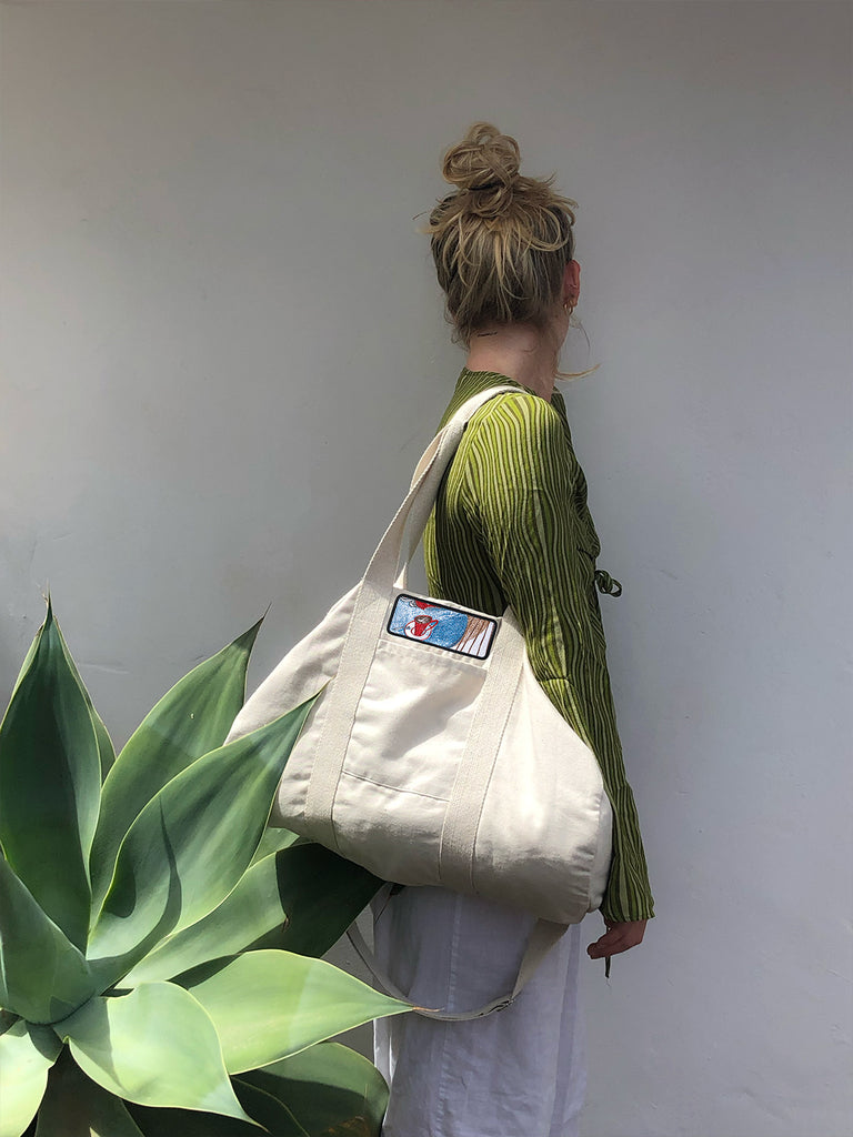 Little Coffee | Travel Bag Natural Raw - maezen