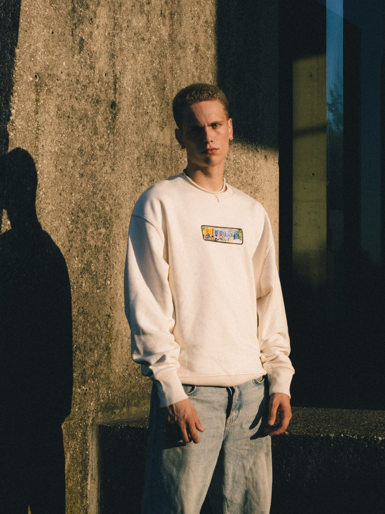 Outside Seating | Sweater Natural Raw - maezen