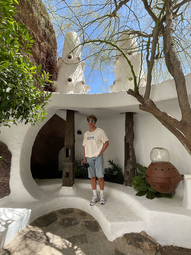 Outside Seating | T-Shirt Natural Raw - maezen