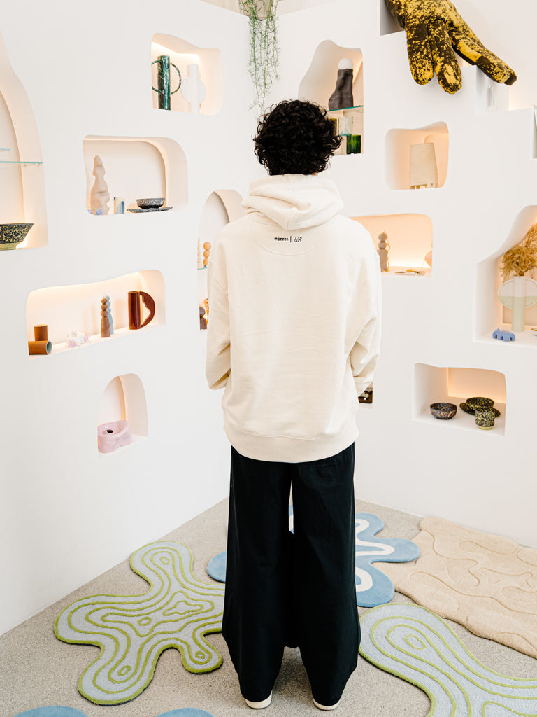 Everything´s Fine | Hoodie Natural Raw - maezen