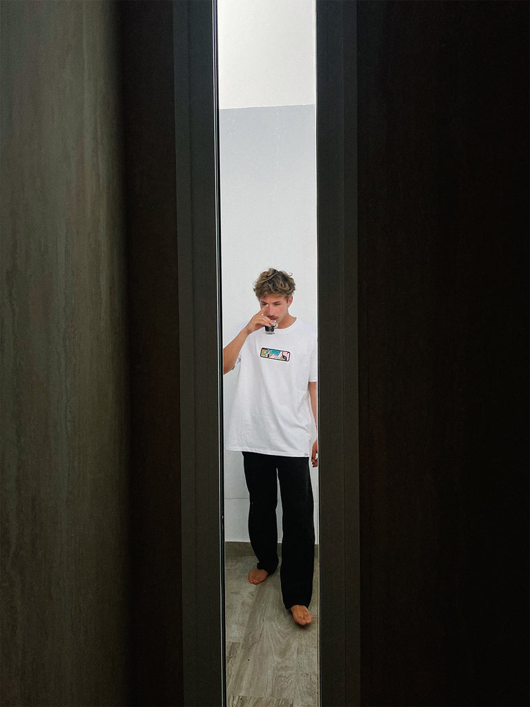 Swimming Break | T-Shirt White - maezen