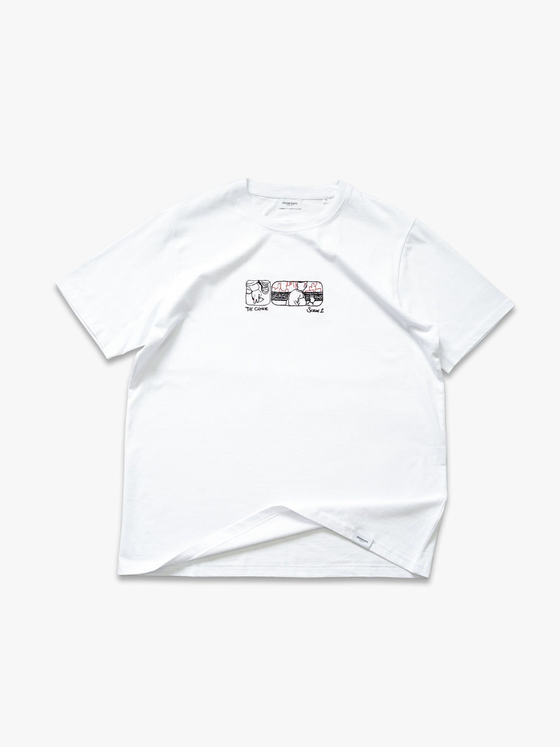 The Choice | T-Shirt White – maezen