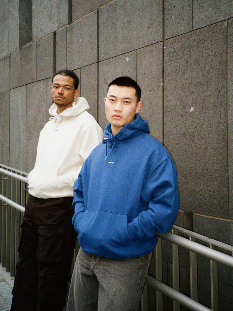 The Loop | Hoodie Worker Blue - maezen
